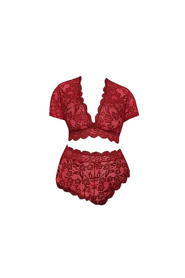 Lingerie Femme Sexy Ensemble Homme Sexy Hot y20k Lingerie 2 pièces Grande Taille pour Femmes Ensembles de sous-vêtements Sout