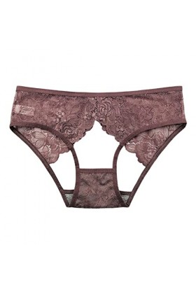 Culotte Dentelle Sexy pour Femme sous Vetements Féminine Sexy Taille Moyenne sous-vêtements Unie Culottes pour Femmes Culotte