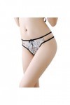 UOWEG Dames Bragas sous-vêtements Thong Mot Sexy Dentelle Femmes Briefs Pantalons Culottes Thong Lingerie Sexy Ouverte Entrej