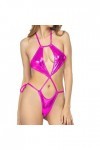 Ensemble de lingerie sexy style occidental pour femme, Rose, taille unique