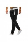 Dinnesis Sports Jogging avec Poches Élastique Mid Casual Pantalons Taille Stable Homme Pantalon de Randonnée Homme Pantalon, 
