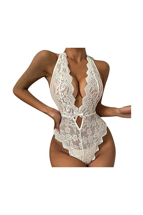 Lingerie Sexy Chemise de Nuit Femme Bretelles Souples Confortables Soutien-Gorge vêtements de Nuit sous-vêtements en Dentelle