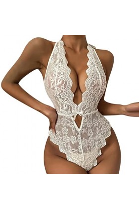 Lingerie Sexy Chemise de Nuit Femme Bretelles Souples Confortables Soutien-Gorge vêtements de Nuit sous-vêtements en Dentelle