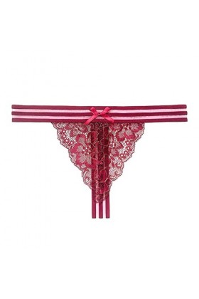 Culotte Sexy Femme, Élégant Lumière pour Femme String en Dentelle pour Femme sous-Vêtements String Femme Sexy Chic Culotte De