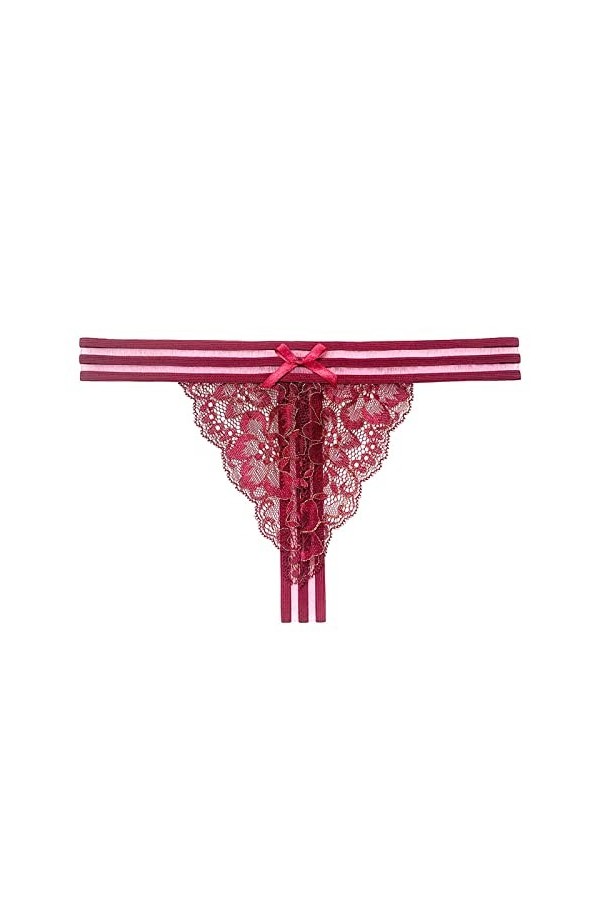Culotte Sexy Femme, Élégant Lumière pour Femme String en Dentelle pour Femme sous-Vêtements String Femme Sexy Chic Culotte De