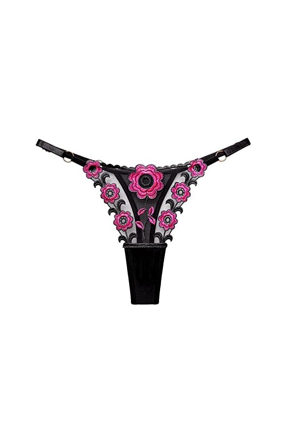 Culottes Dentelle Respirant pour Femmes Tanga Sexy Patchwork Culottes Femmes String Ouvert Femmes Dentelle String Culotte Sex