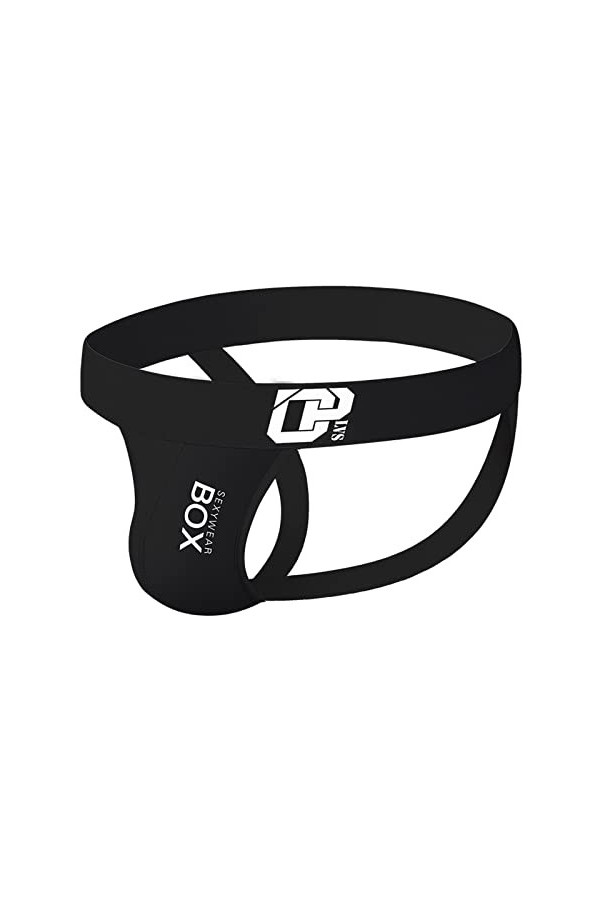 CUTeFiorino Boxer décontracté pour homme - Sous-vêtements sexy - Double string - Coton absorbant la transpiration - Sous-vête