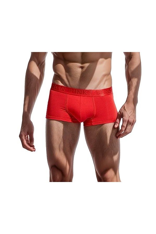 Générique String Homme Sexy Hot Dentelle Slips Boxer Short bombé Lettre sous-vêtements Hommes Sexy Boxer Pouch Slip Briefs im