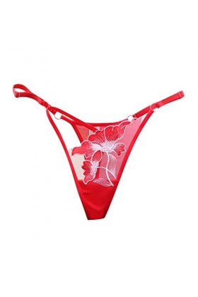 Grande Taille Femme Culottes Invisible Lingerie Culotte Sexy en Dentelle pour Femme Taille Haute String Femme Sexy Hot Culott