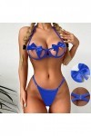 Lingerie Sexy Hot Chaude Ouverte Soutien-Gorge Grande Taille Deshabillé Sexy Grande Taille Coquine Hot Ouverte String Sexy Ho
