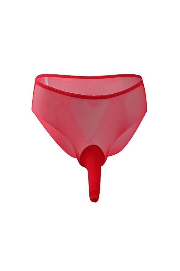 String Homme Sexy Hot Dentelle Slips Boxer Hommes Simple personnalité mode décontracté Sexy Mini string bouche ouverte sous-v