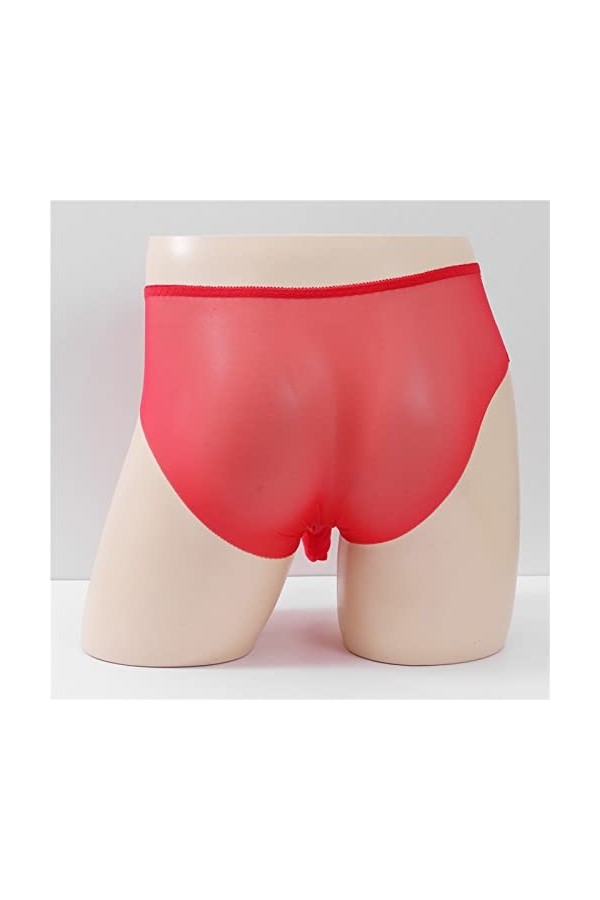 String Homme Sexy Hot Dentelle Slips Boxer Hommes Simple personnalité mode décontracté Sexy Mini string bouche ouverte sous-v