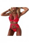 Femme sous-Vetements Erotique Lingerie Sexy Ensemble Dentelle Vêtements De Nuit Sexy Ensemble Soutien Gorge et String 2 Pièce