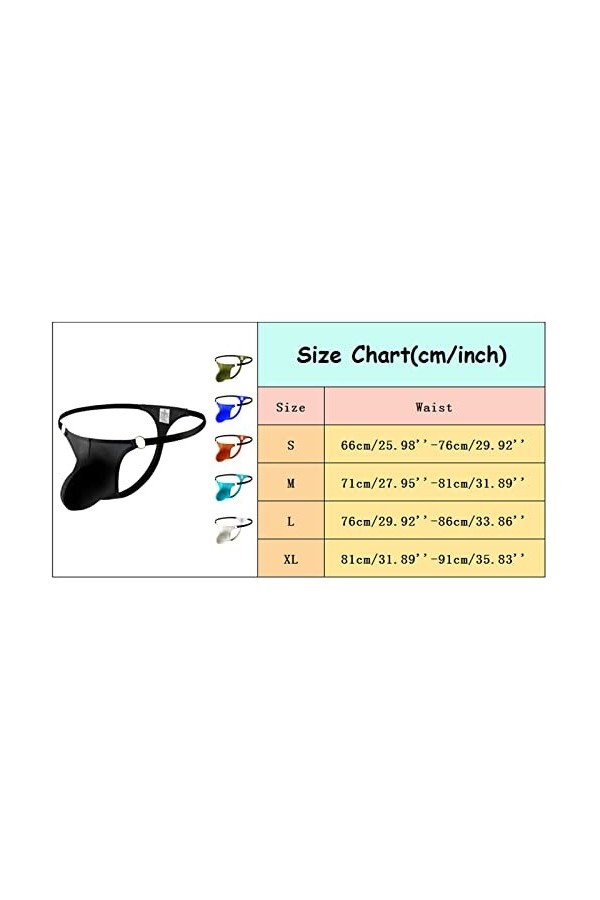 Slip Homme Sexy Push Up sans Couture Boxer Homme Microfibre Doux éLastique Underwear Plusieurs-PossibilitéS String Homme Sexy