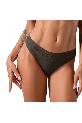 Femme Soie sous-vêtements Stretch Slip Culotte Femme Culotte Taille Basse Sexy Chic Femmes Femmes Crochet Dentelle Sexy Creux