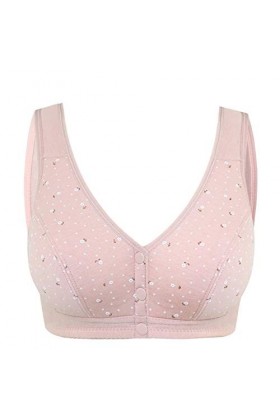 Menstruelle Lavable réglable à Fermeture Frontale Extra-élastique Respirant pour Femmes Corset Bustier Sexy Pink, XXXXL 