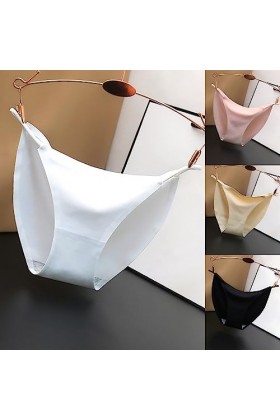 Strings Tanga Femmes Sexy Slip Simple Dentelle Patchwork Culotte Creux Out Couleur Uni sous Vetement Coton Panties