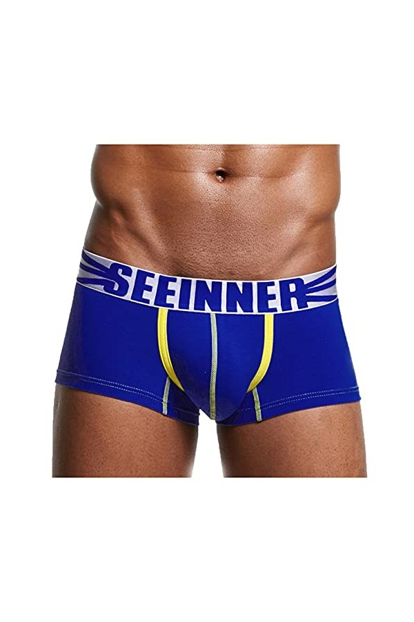 Générique Lingerie Homme Sexy Hot Boxeurs Slips Hommes Briefs Sexy Doux Hommes sous-vêtements Shorts sous-vêtements Hommes Ki