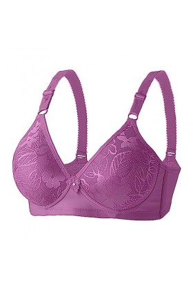 Brassière Femme Sexy Soutien-Gorge Sexy pour Aînés Ajustement et Effet de Rassemblement pour Un Soutien Séduisant et Conforta