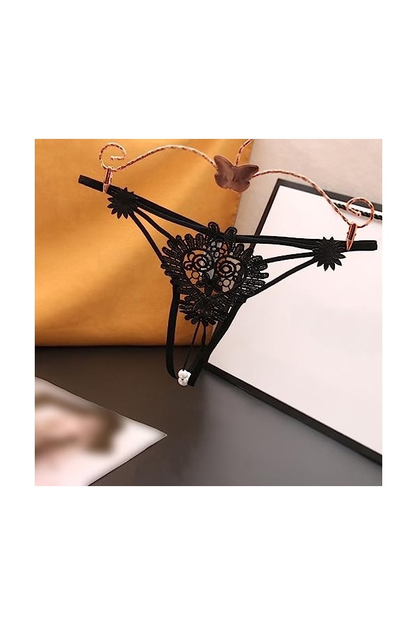 String Ficelle Femme Sexy Chic Ouvert Slips Confortable Dentelle Slip Sexy Coquin String Femme Sexy Chic Ficelle Slips Jetabl