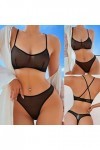 Lingerie pour femme - Sous-vêtements sexy - Sous-vêtements sexy - Sous-vêtements pour femme - Lingerie de nuit - String - Jup