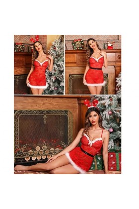 Jiabing Femmes Jumpsuit Jumpsuit Jupes Pyjamas Lingerie Sexy Sleeveless sous-vêtements Skirt Solid Sexy Sexy Elegant Nightdre