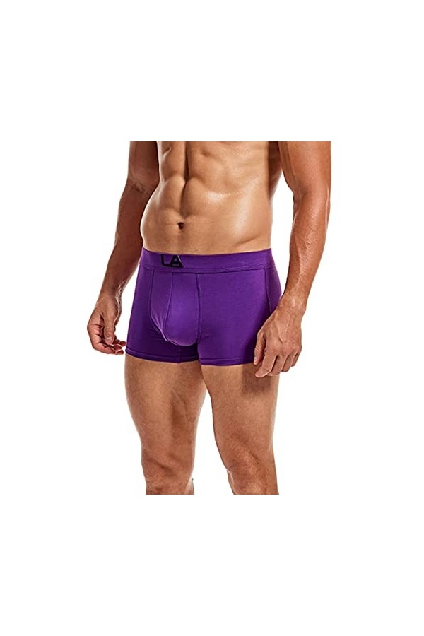 Knickers Sexy Ride Up Sous-vêtements pour homme, lilas, M