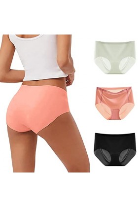 Culottes Menstruelles Femme Couleur Unie Pantalons Triangle Chic Fit Slip Coton Tanga Transparente Haute Tangas Stringthong L