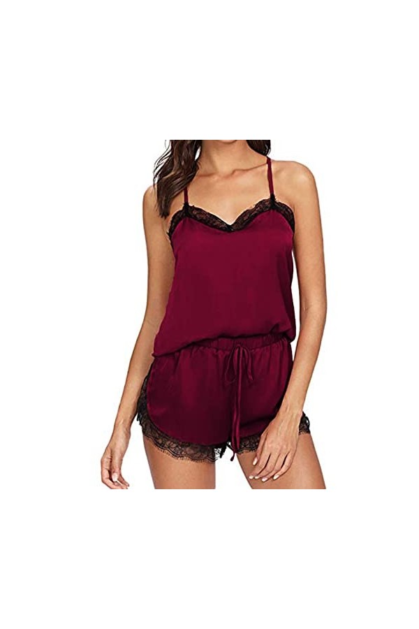 Lingerie Sexy pour Femme Taille Plus Jeux de jarretière Sexy Ensemble Lingerie Sleepwear Femmes Lingerie et Culotte Mode Dent