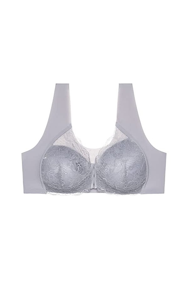 Lingerie Femme Sexy Ensemble Homme Sexy Hot y.2k Femmes Dentelle Sexy sans Anneau dacier Grande Taille Boucle Avant sous-vêt