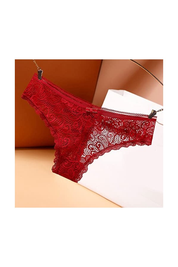 Culotte Ouverte Coquine Sexy Culotte Incontinence Culottes Dentelle Lingerie Sexy String Sexy Chic Coquine Hot Tanga Femme Se