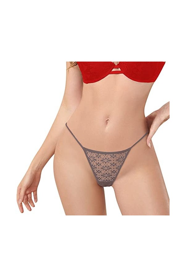 Culotte Dentelle Sexy pour Femme sous Vetements Culotte Taille Haute sans Couture Fraîche Femme Culotte sous Vetements Slips 