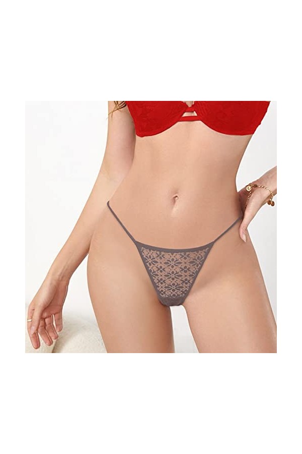 Culotte Dentelle Sexy pour Femme sous Vetements Culotte Taille Haute sans Couture Fraîche Femme Culotte sous Vetements Slips 