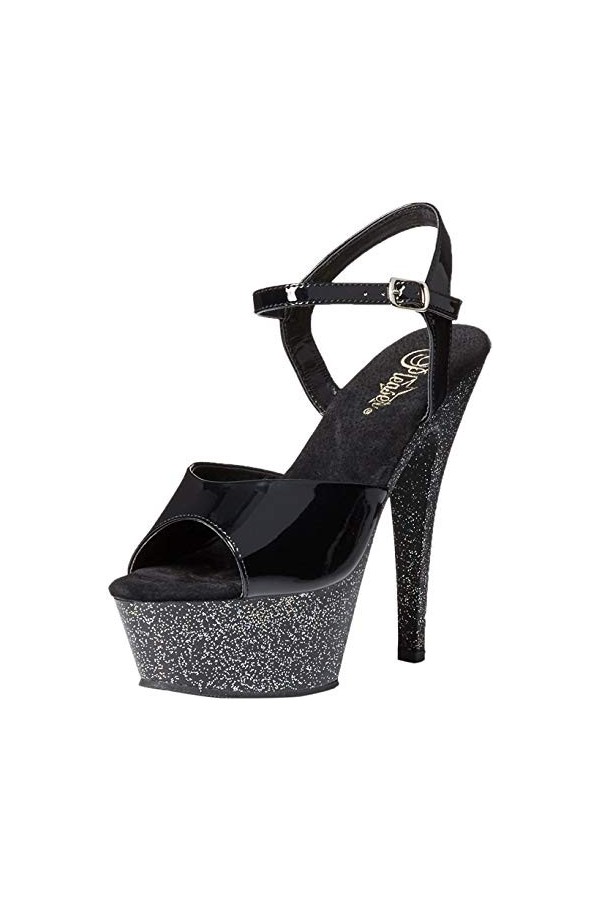 Pleaser KISS-209MG Blk/Blk UK 10 EU 43 