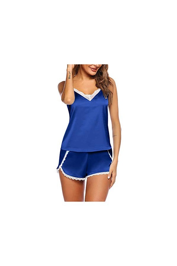 Lingerie Femme Sexy Ensemble Homme Sexy Hot y25k Pyjama Sexy-Lingerie Sleepwear Up Lace Set Silk Nightwear Satin Femmes Combi