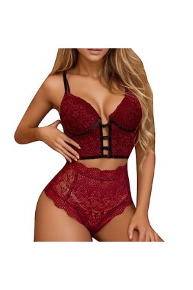 Lingerie Femme Sexy Ensemble Homme Sexy Hot y22k Sexy Creux Sexy sous-Vêtements Soutien-Gorge sans Fil Ensemble Lingerie Stri