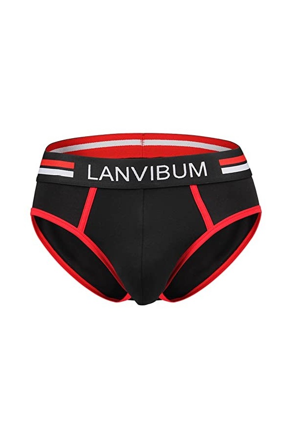 String pour Homme Sexy Hot Portable Brief Homme Confortablement Stretch Underwear éCo-Responsables String Homme Drole Classiq