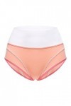 Ncenglings Body Lotion Patchwork Couleur sous-vêtements Culottes Bikini Solid Womens Briefs Ensemble Lit Coffre Orange, M 