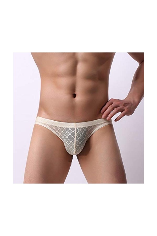 Boxer Homme Lot sous-vêtement Sexy en Dentelle Transparente pour Hommes String Sexy Homme