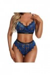 Lingerie Femme Sexy Ensemble Homme Sexy Hot y*2k Femmes Sexy Lingerie Ensemble Soutien-Gorge Et Culotte Ensembles Taille Haut