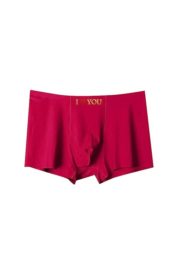 Générique String Homme Sexy Hot Dentelle Slips Boxer sous-vêtements Confortables en Soie glacée pour Hommes Peignoir en Satin