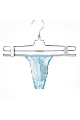PTLLEND Pantalon De Pyjama Familial Sexy Bikini String Unique Sexy sous-vêtements pour Hommes Jupe Sexy Homme Blue, S 