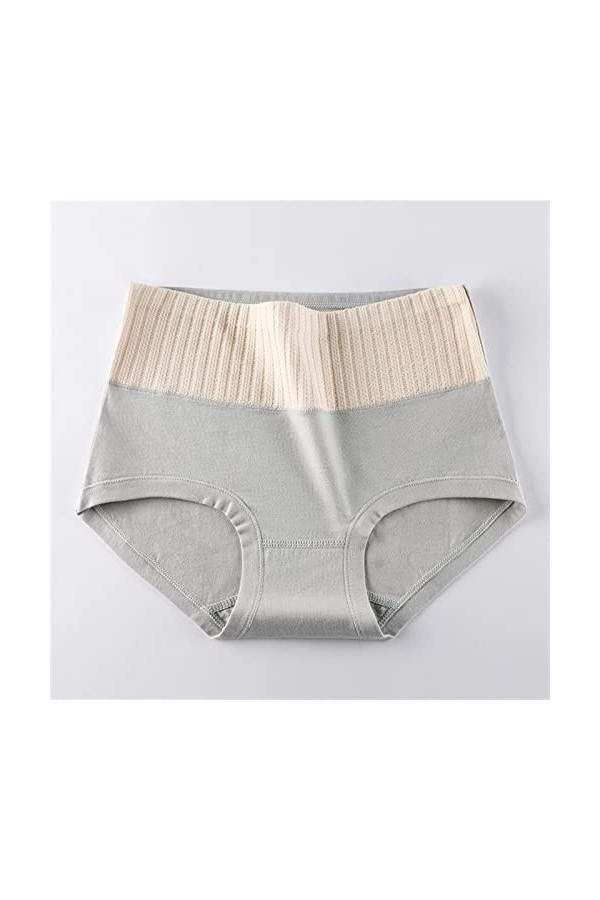 String en Pur Coton et Soie Femme Culottes Couleur Unie 2023 Nouveau Stretch Slips de Absorbante Menstruelle Pantalons Triang