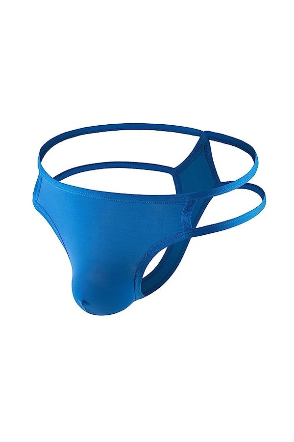 Peignoirs pour Hommes Polaires Sexy Adult Low Rise Mens Open Hip Polyester Triangle Underwear Tenue Sexy Homme Coquine Hot L