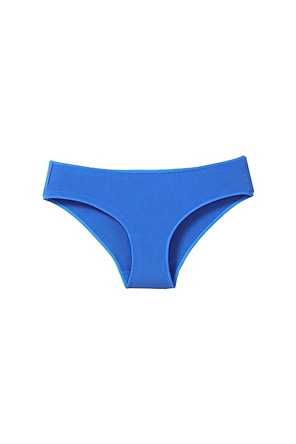 Culottes pour Femme Stretch Slips en Pur Coton et Soie Pantalons Triangle Couleur Unie Shorts de Absorbante Menstruelle Soire