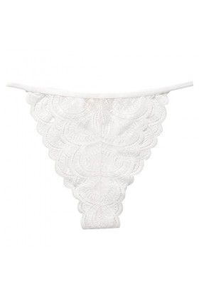 KEIZHUONIQIU Tanga-Strings et Tangas Femmes Ouvert Slip Respirant Dentelle Culottes Creux Out sans Couture Lingerie Douces Pa