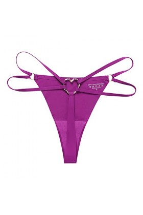 Tanga-Strings et T-Back Tangas pour Femmes Hot Slip Coquine Dentelle Culotte Creux Out Léopard Lingerie Coton Thong