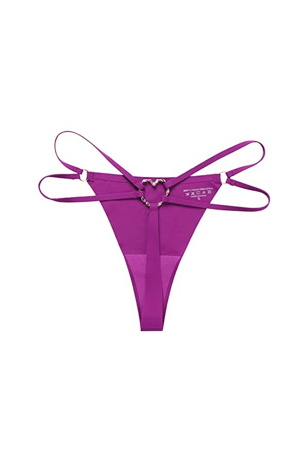 Tanga-Strings et T-Back Tangas pour Femmes Hot Slip Coquine Dentelle Culotte Creux Out Léopard Lingerie Coton Thong