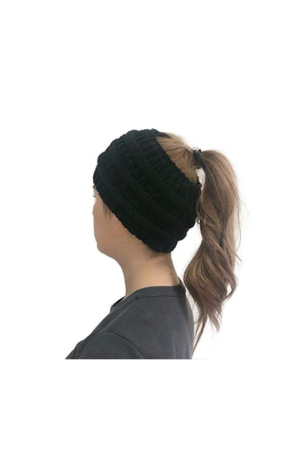 RYTEJFES Bonnet fille, bonnet dhiver doublure intérieure thermique bonnet dhiver chapeau doux extérieur cachemire pompon ch