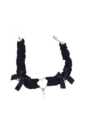 Tour de cou de jambe pour femmes - Bretelles gothiques ceinture de jambe Bowknot tour de cou - Chaîne de cuisse de jarretière